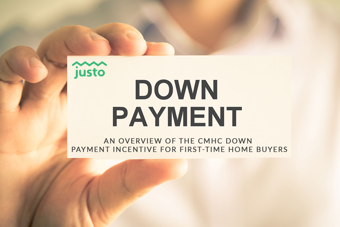 An Overview of the CMHC Down Payment Incentive for First-Time Home Buyers